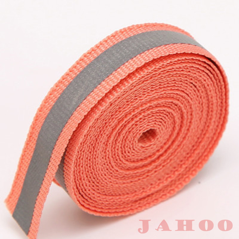 Custom Woven Polyester Tape Banding Reflective Webbing Tape for Garments
