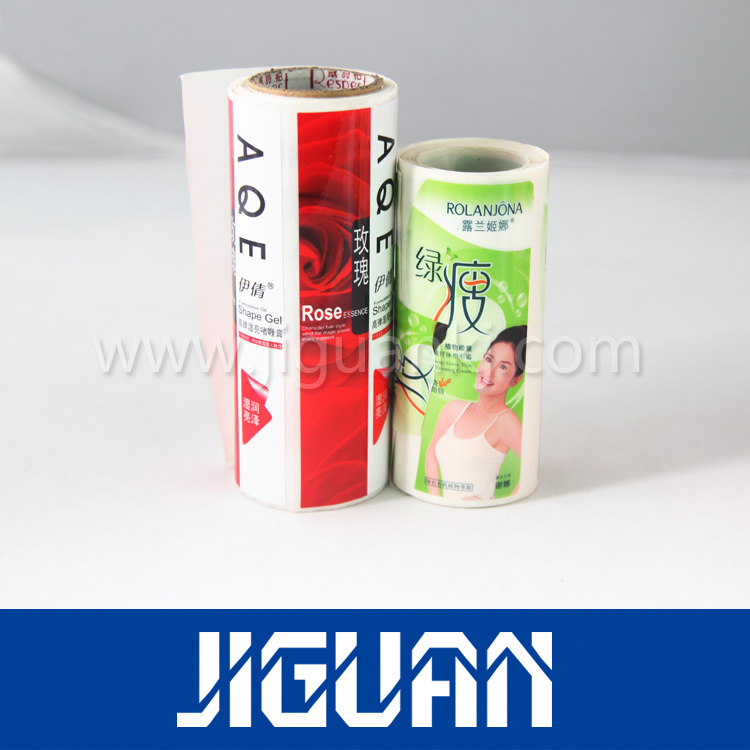 Colorful Printing Custom Logo Matt Finish Waterproof Self Adhesive Label