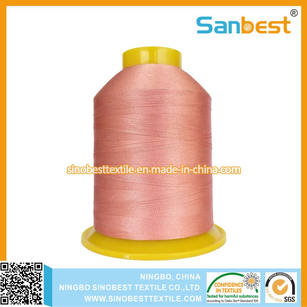 100% Trilobal Polyester Embroidery Thread with High Strength Even Lubrication