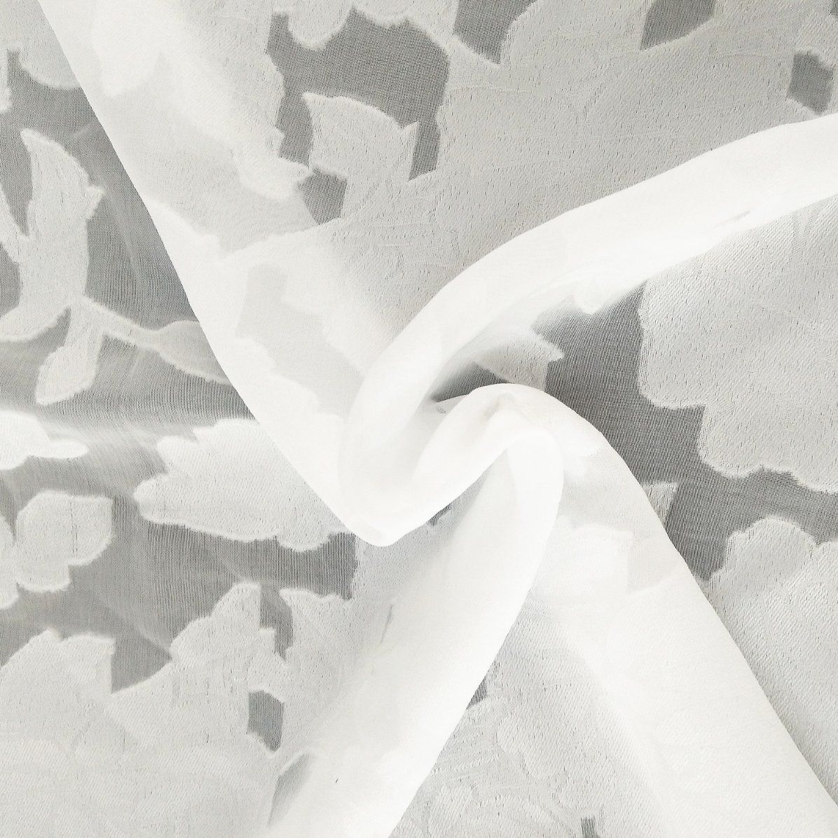 in The Summer of Jacquard 100%Polyester Cut Flowers Fabric
