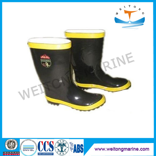 Fireman Fire Fighting Rubber Boots