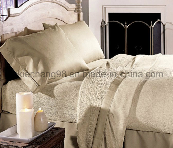 Solid Color Micro Fleece Sheet Set