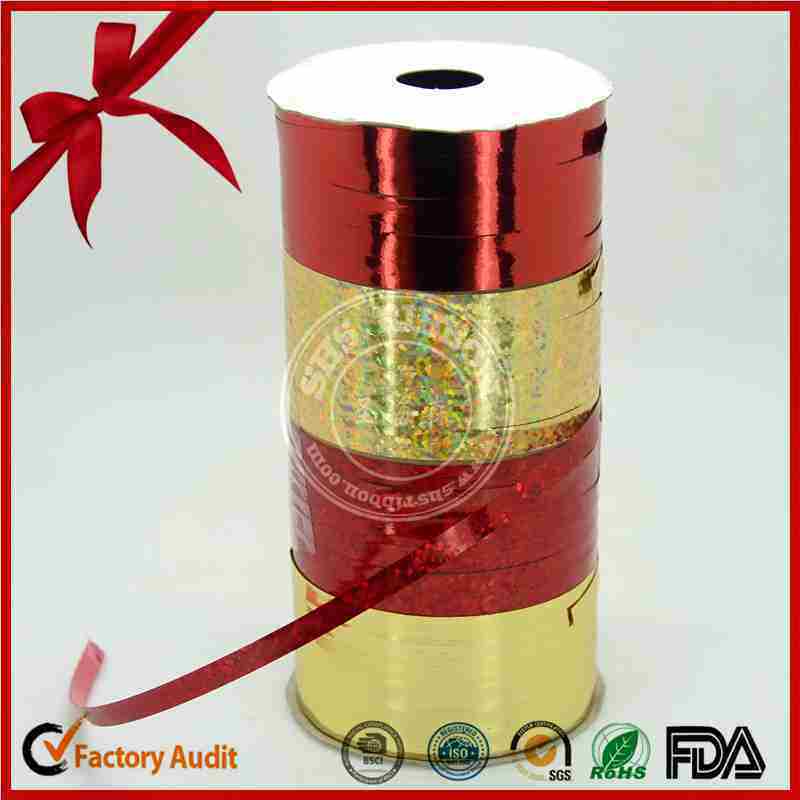 Wholesale Cheap Decorative Gift Wrapping Curly Color Ribbon