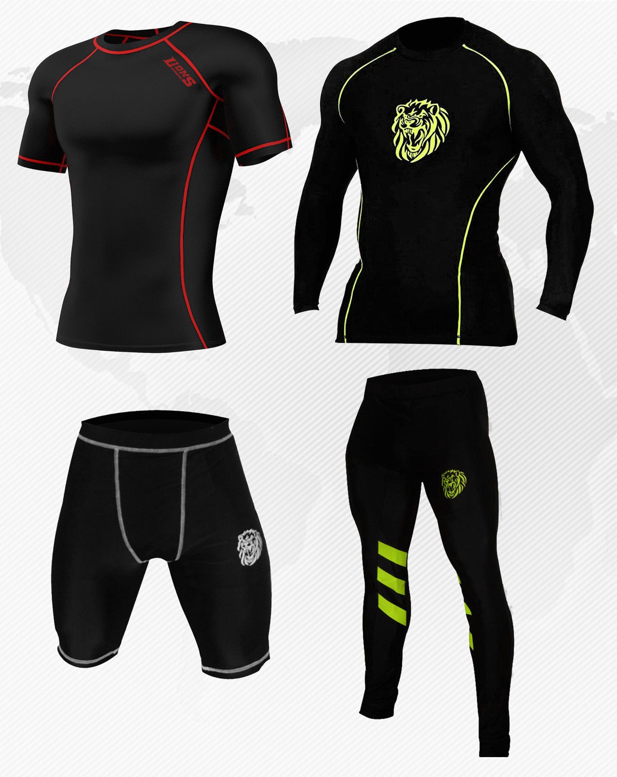 Mens Compression Armour Base Layer