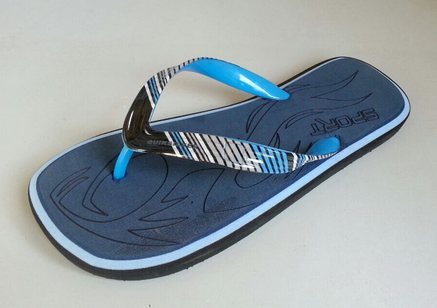 PVC Plastic Strap EVA Sole Men Slipper