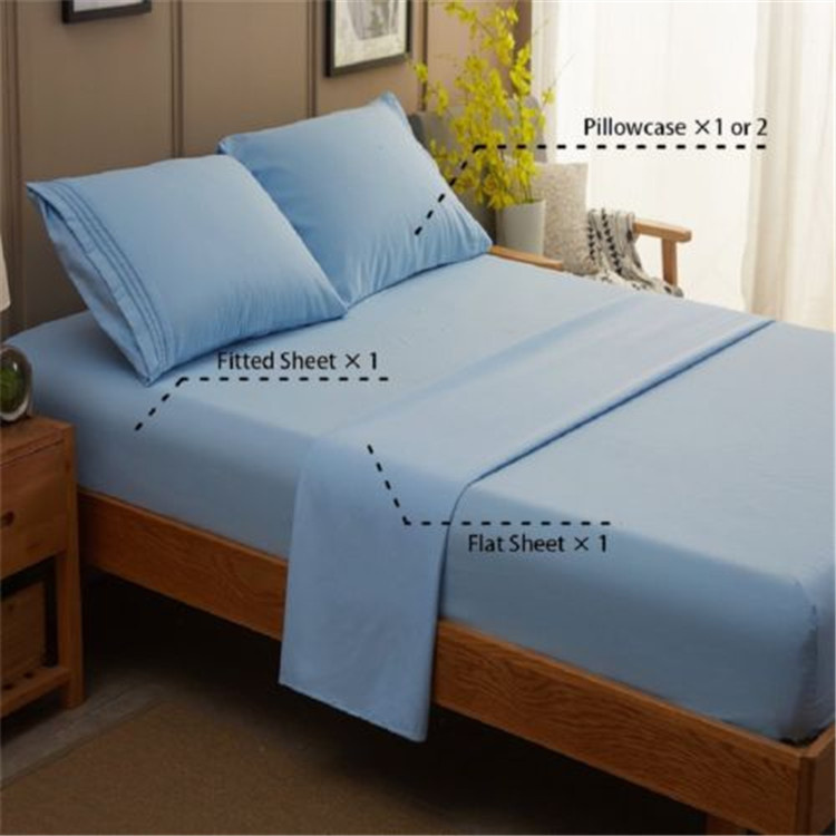 Comforter Sets 100% Cotton Bed Sheet Sets for Hotel