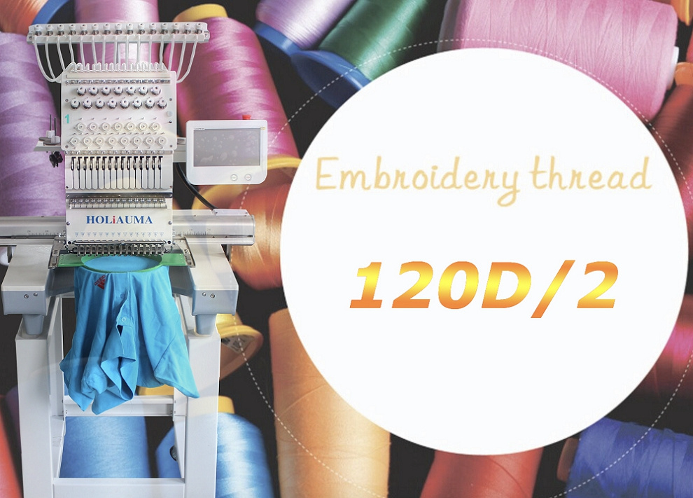 100% Polyester Embroidery Thread