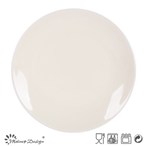 Shinning Glazing Simple Salad Plate