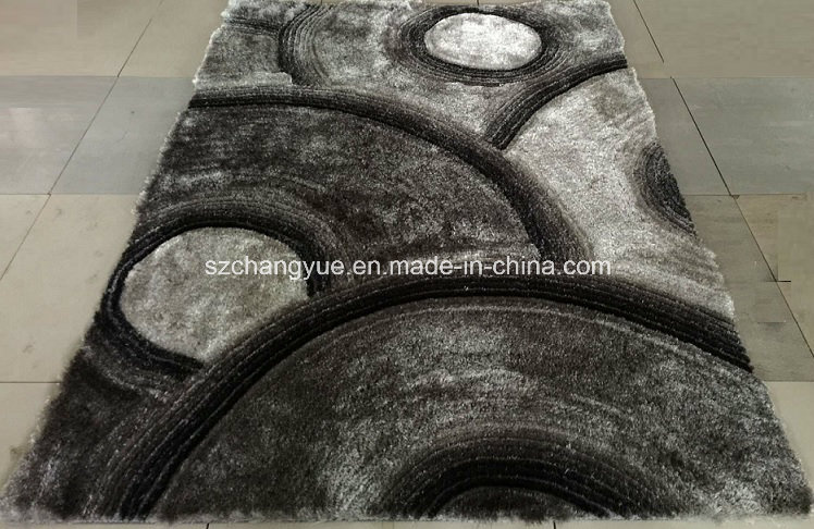 Polyester Modern Shaggy Carpets with 3D Effects