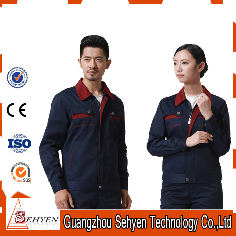 Factory Machine Long-Sleeved Suit Men Work Uniform Labour Uniform