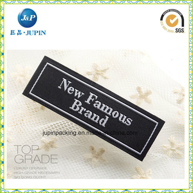 High Density Woven Label for Garment, Bag, Shoes (JP-CL027)