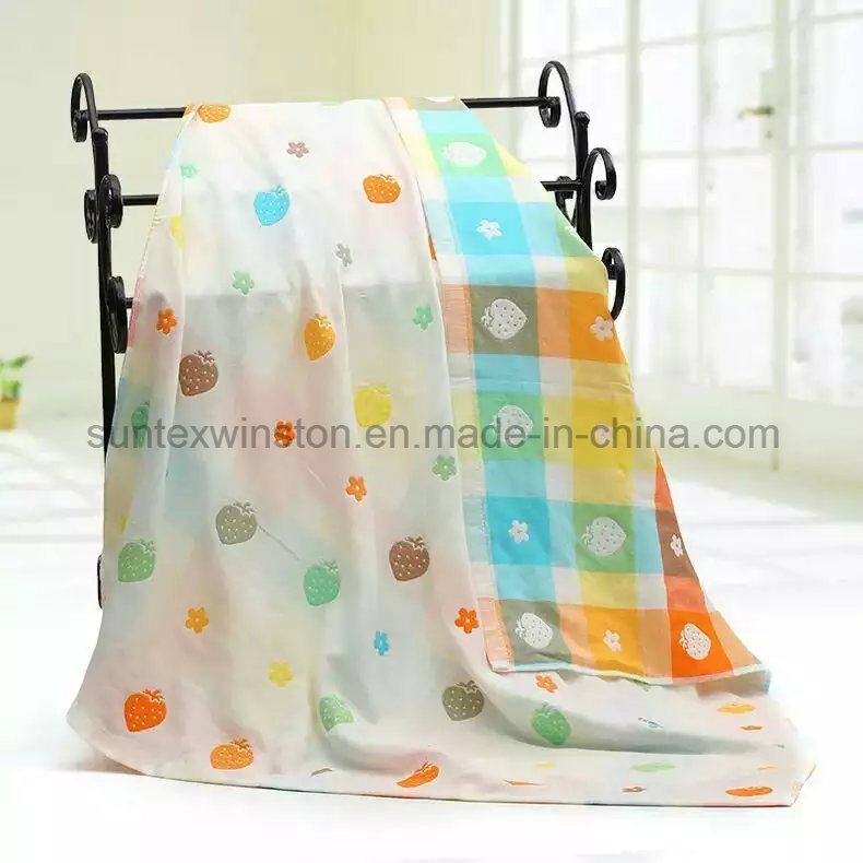 6layers/ 3layers Jacquard Blanket