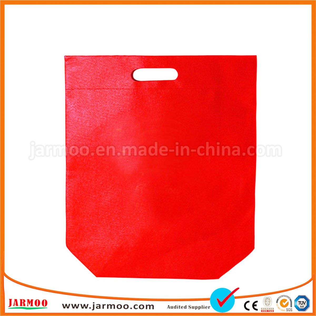 Solid Plain Colorful Colors or Custom Log Printed PP Non Woven Bag