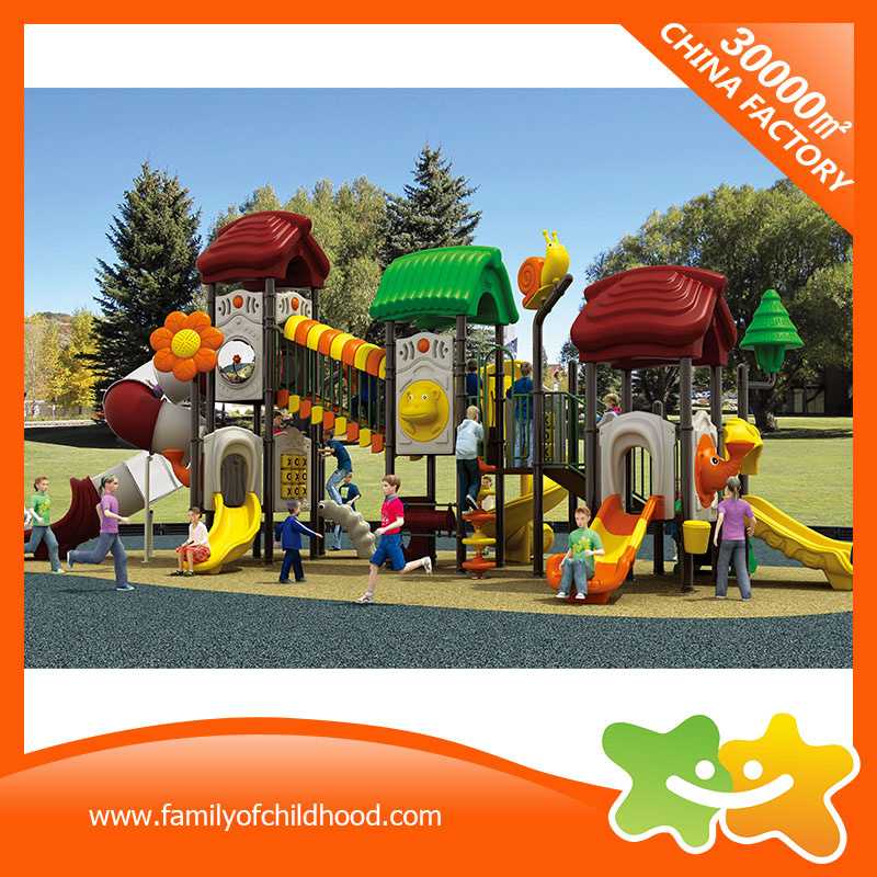 Outdoor Multipurpose Playground Equipment Plastic Slide for Sale