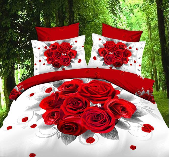 2015 High Quality Reactive 3D Bedding Set