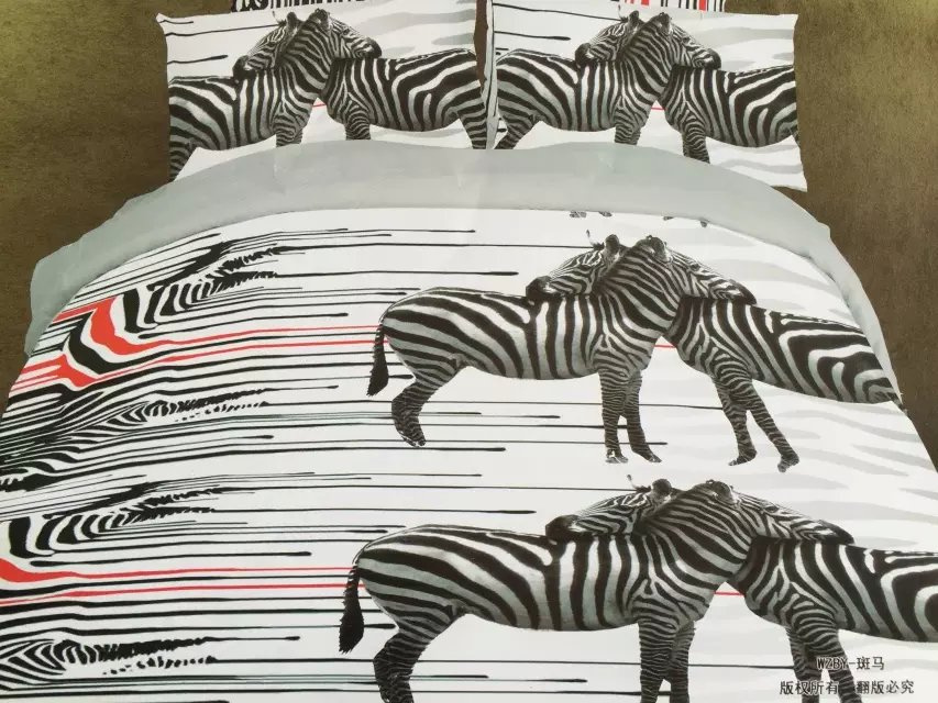 High Quality Guarantee OEM 3D Bedding Set
