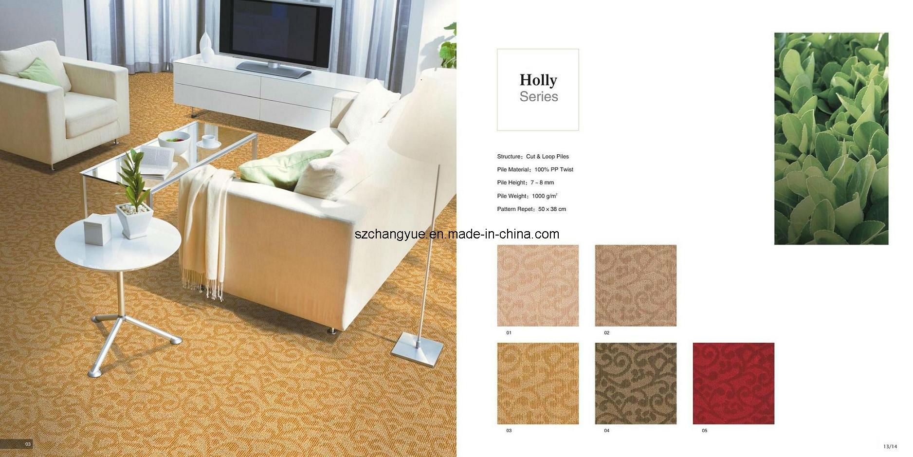 Machine Made Wall to Wall Cut & Loop Carpets