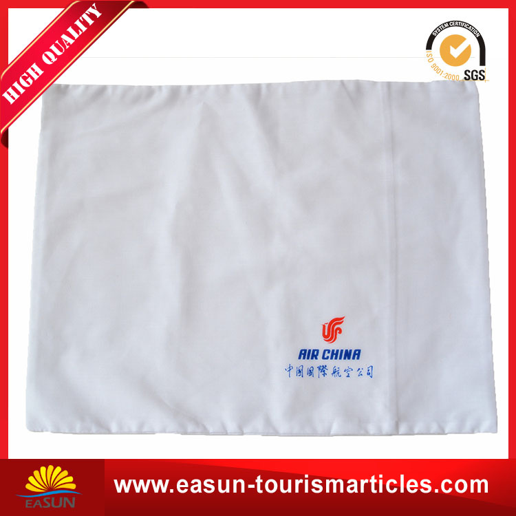 Custom Print Silk Pillow Case for Airline