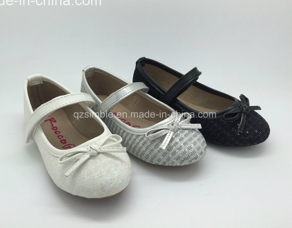 Fashion Girls Ballet Shoes Dance Shoes with Bling Upper