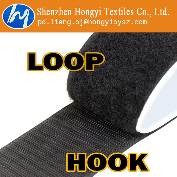 Black&White Nylon Self Adhesive Velco Hook and Loop