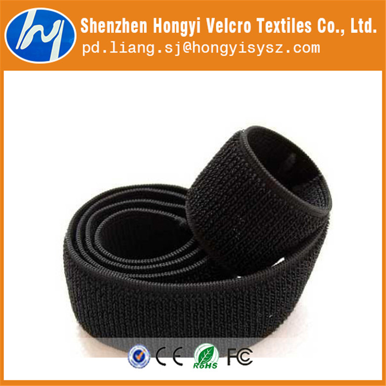 Adjustable Customized Hook and Loop Magic Tape Stretch Strap