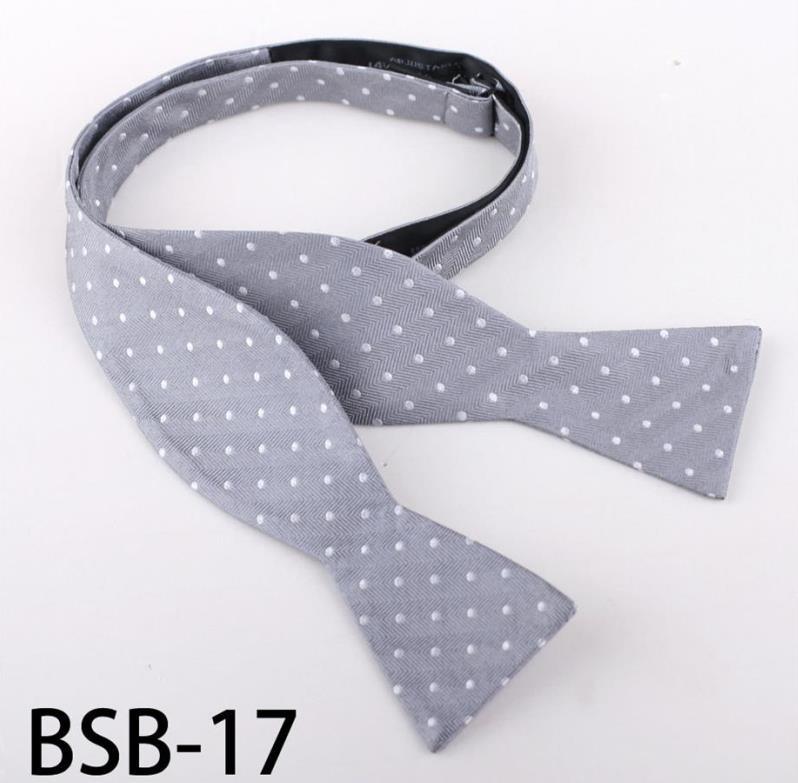 Men's Fashionable Silk /Polyester Self Bowtie (Bsb-17)