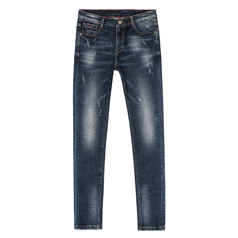 High Quality Broken Washing Jeans with Straight Leg for Man (HDMJ0012-17)