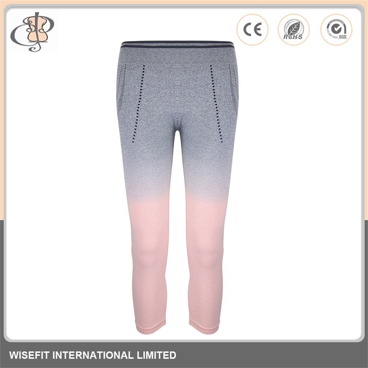 Wholesale Plain Leggings Fashion Yoga Tights for Ladies