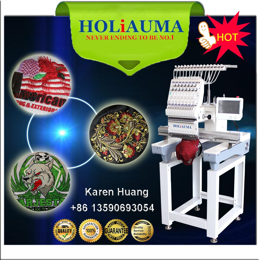 Best Quality One Head Computerized Embroidery Machine Similar to Tajima