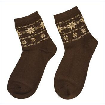Personal Feel Fashion Custom Logo Retro Sock