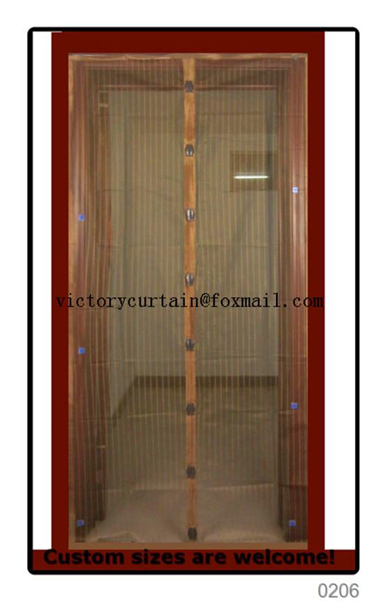 Magnetic Mesh Screen Mesh Screen Doors Screen Curtain for Door