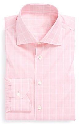 Sharp Tonal, Single-Button Cuffs, Easy Care, Mtm Men's Shirts