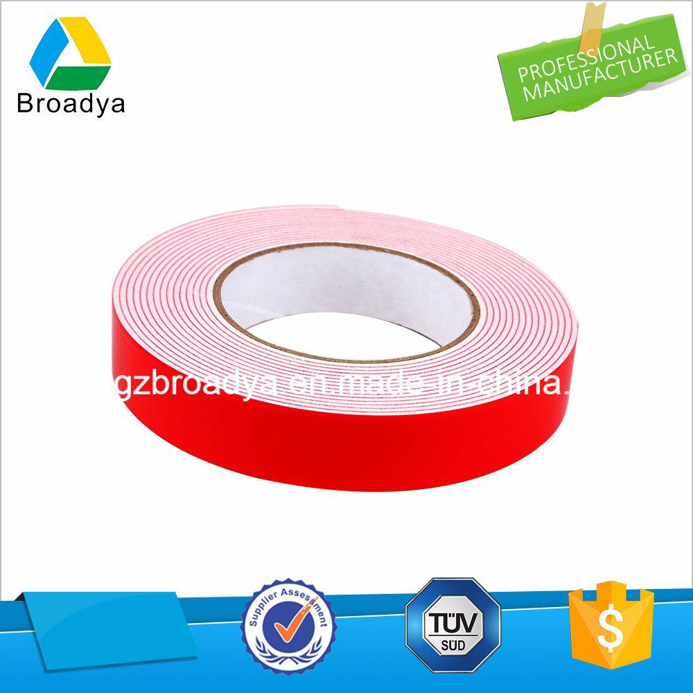 Moisture Proof Solvent Self Adhesive White Industrial Foam Tape (BY1520)