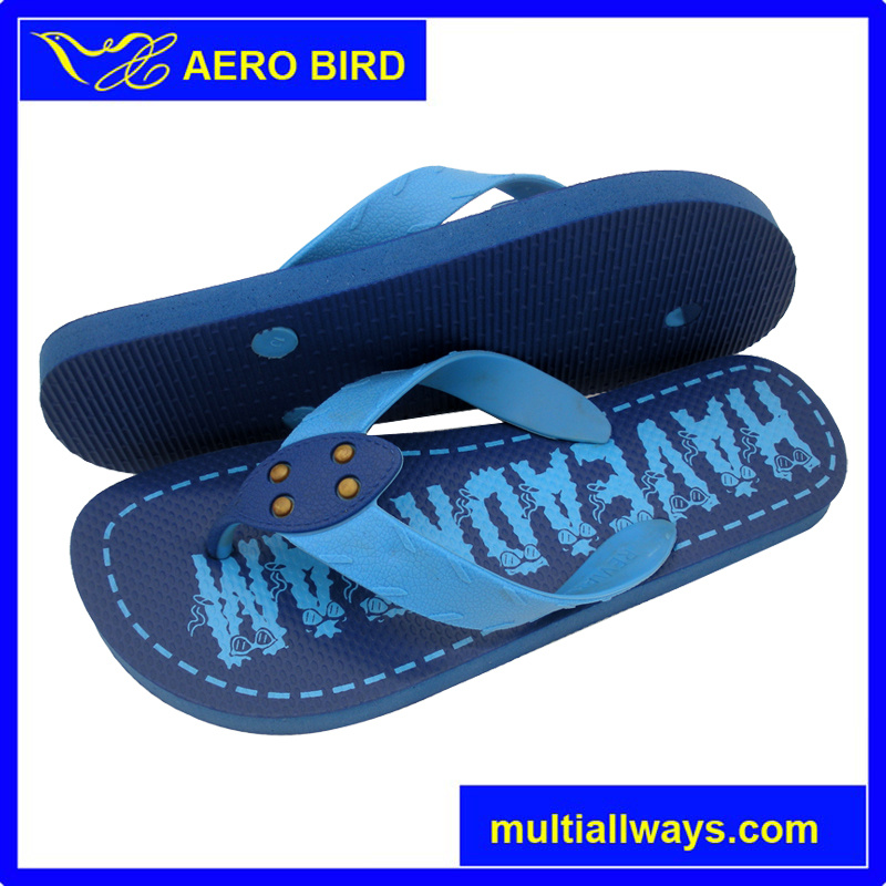 Comfortable PE Slipper with New Design Strap