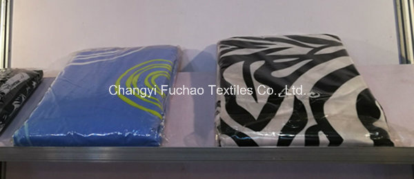 Poly Blended Bedding Sets Home Textile with 4pieces Quilt
