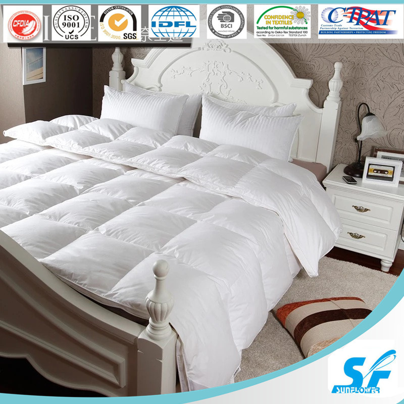 Quilted 85% Grey Duck Down Duvet