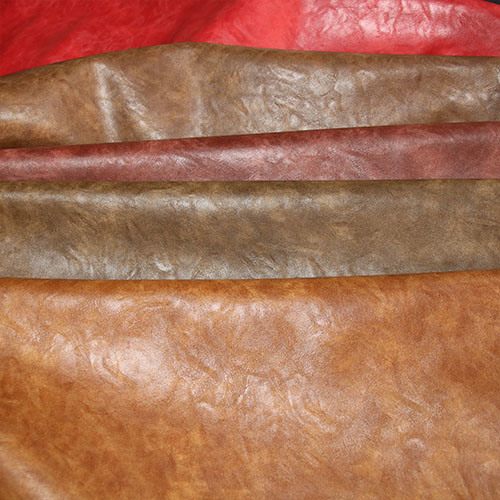 Crazy Horse Effect PU Leather for Shoes Furniture (E6087)
