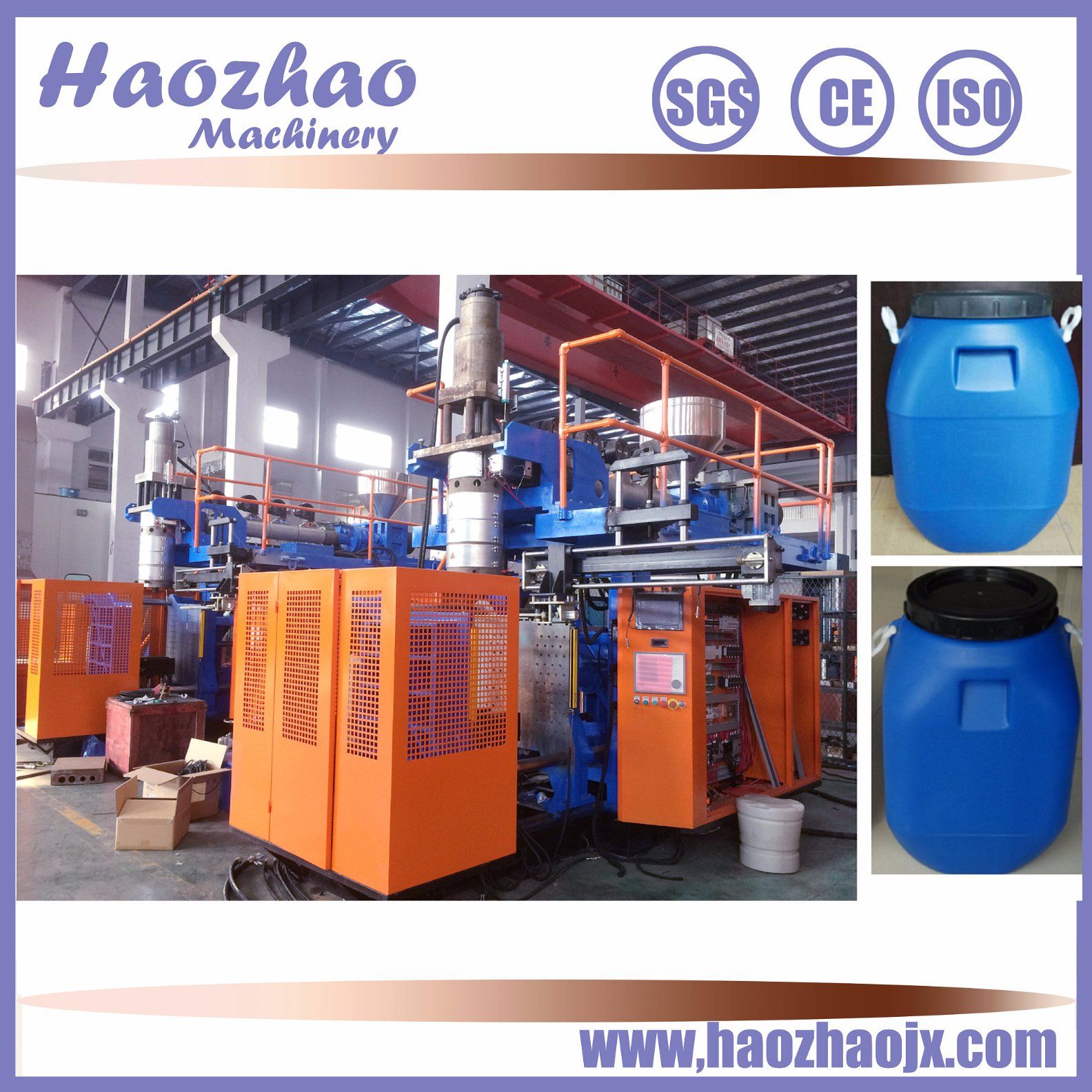 Plastic Moulding Machine for 60liter Drum
