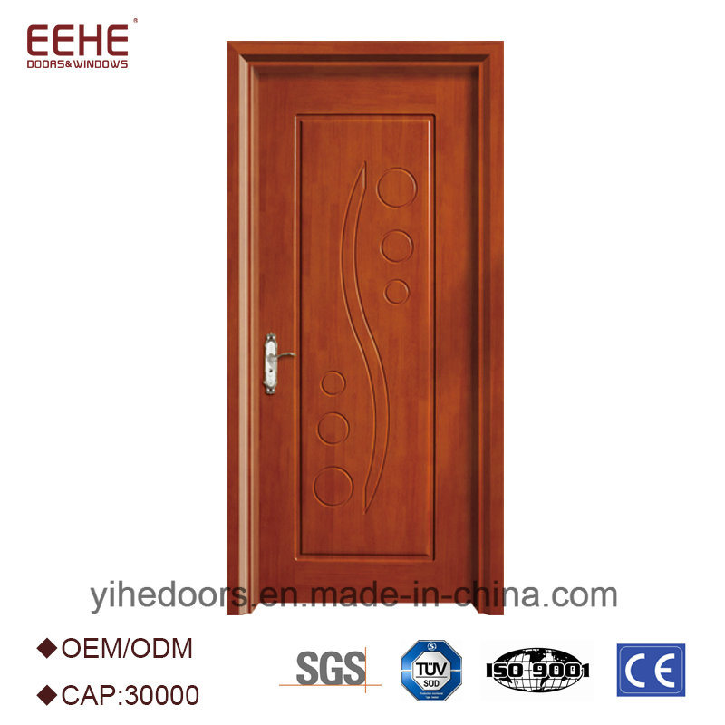 Natural Wood Veneer Latest Design MDF Wooden Door