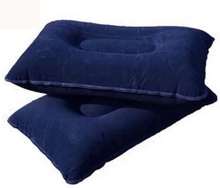 Thickening Rectangular Inflatable PVC Flocking Pillow