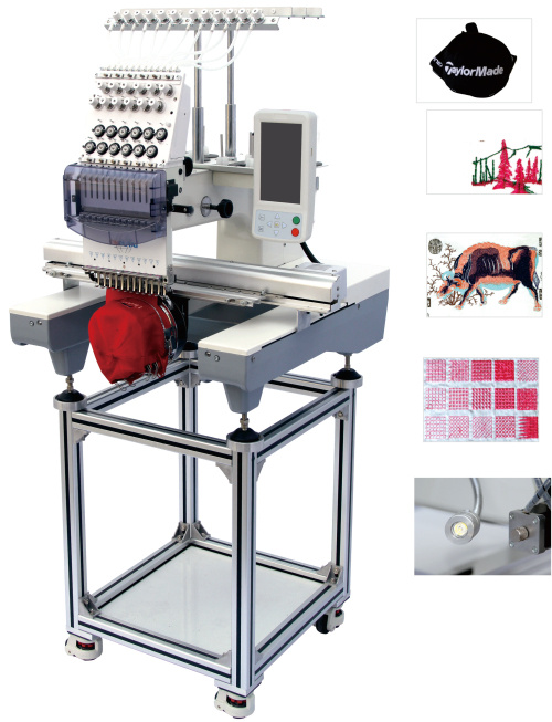 One Head Embroidery Machine 2016 New Sewing Machine Computerized