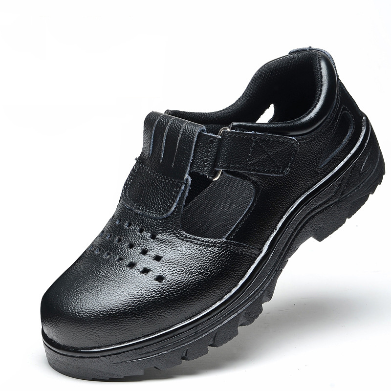 Big Hole Sandals Anti-Hit Work Shoe