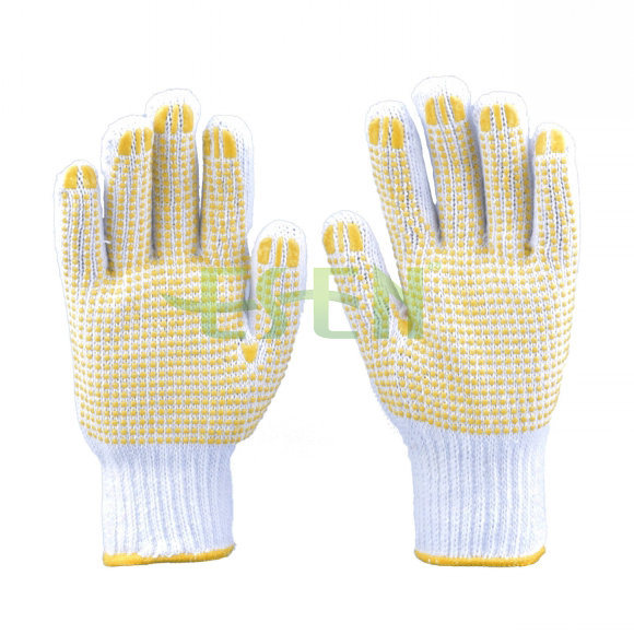 PVC Dotted Working Glove/Safety Working Gloves PVC Coated Work Gloves
