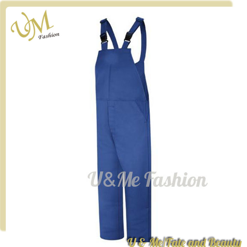 Men's Working Wear One Piece Reflective Overalls Work Bib Overalls
