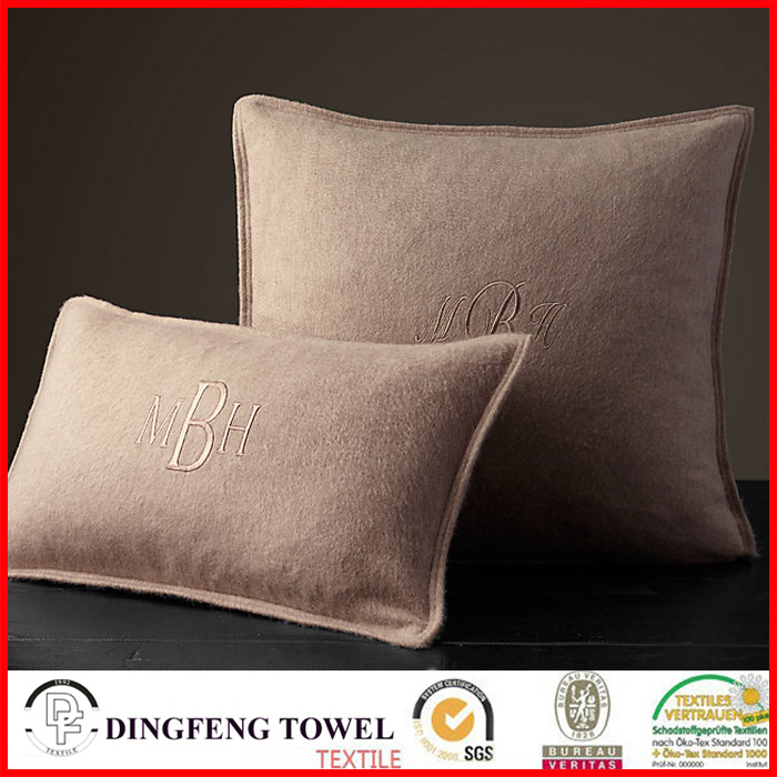 2017 New Design Velvet Solid Color Cushion Cover Df-C315