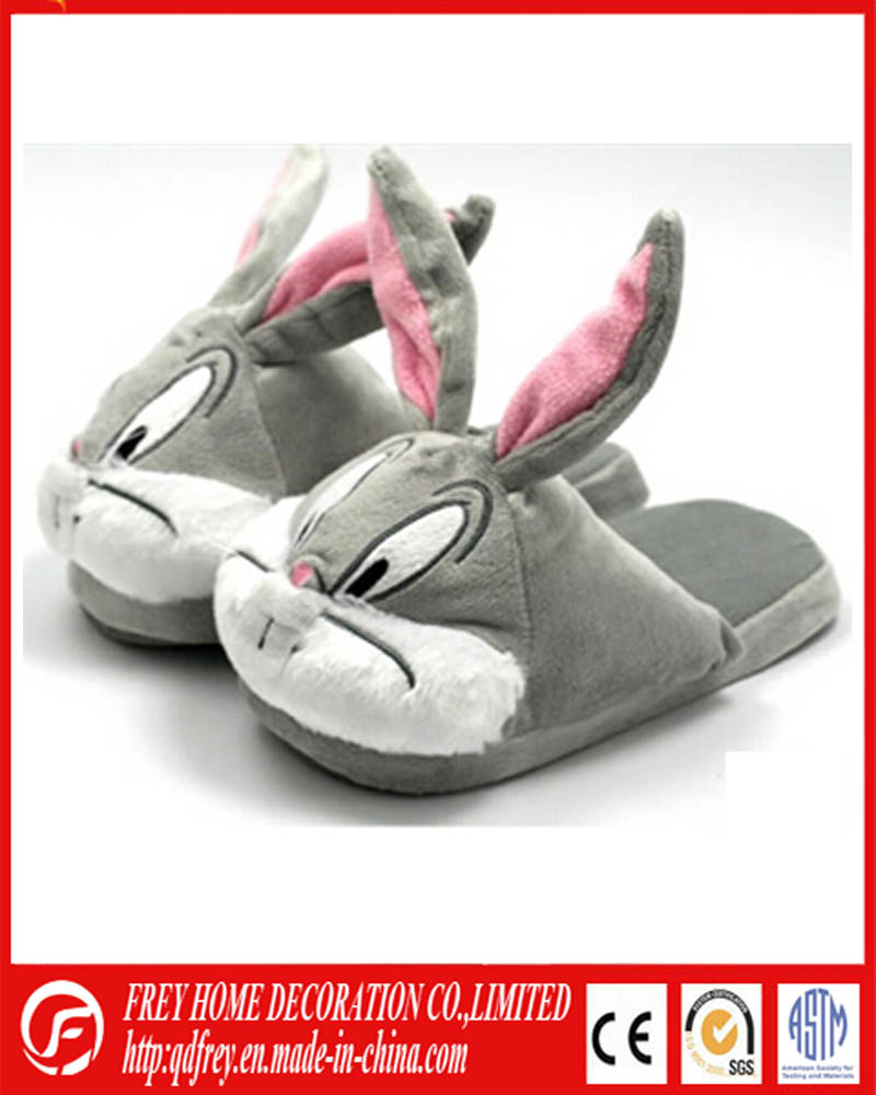 Fashional Design of Soft Plush Winter Warmer Slipper Toy