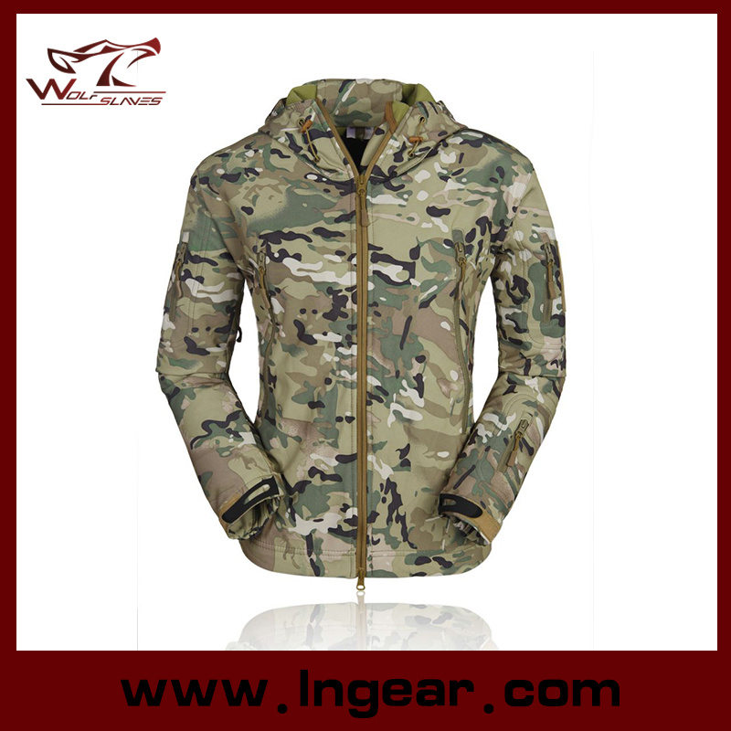 Stealth Hoodie Shark Skin Soft Shell Jacket Camo Jacket