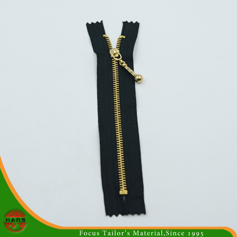 3# Copper Close-End Zipper (HAZB0001)