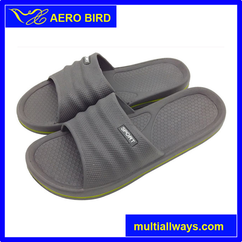 Open Toe EVA Injection Indoor Slipper for Men (15J016)