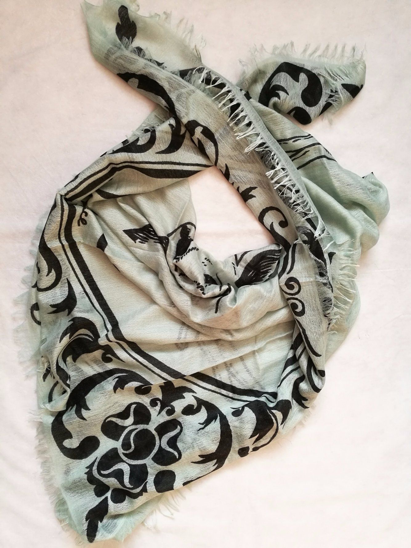 Cashmere Wool Print Shawls